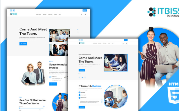 ITbiss - Business & IT HTML5 Template