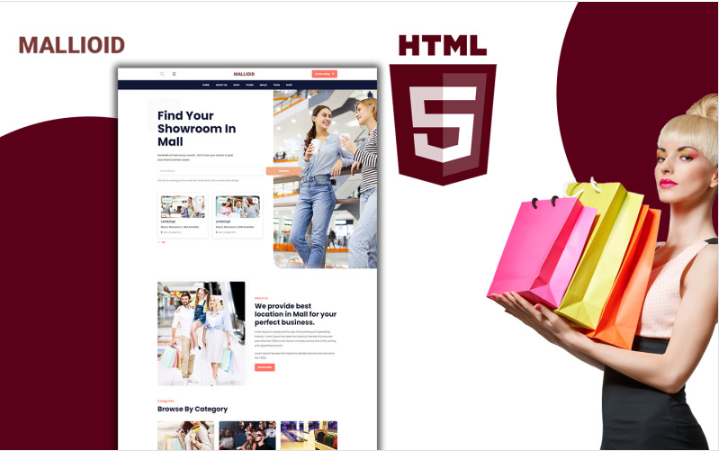 Malloid - Mall Listing Html Template