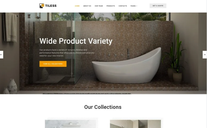 Tiless - Home Decor Multipage Creative HTML Website Template