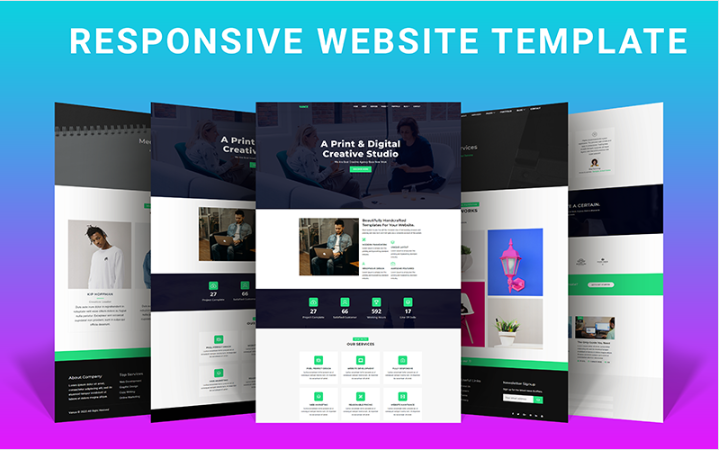 Vance - Responsive Bootstrap Website Template