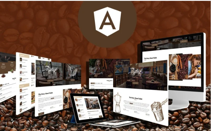 Fattbean – Coffee Shop Angular JS Template