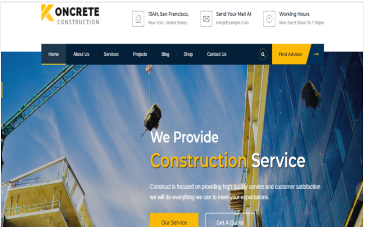 Conszila - Construction & Architecture HTML Template