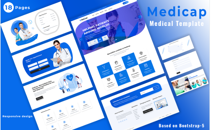Medicap - Medical Website Template