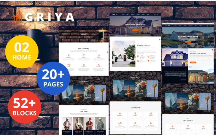Griya - Construction HTML5 Template