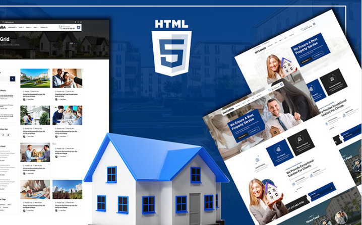 Miskara - Property Rental Website Template