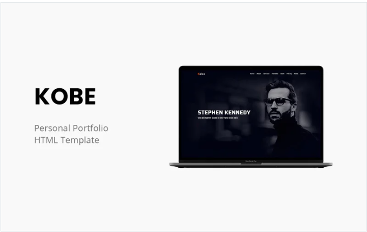 Kobe - Premium Personal Portfolio Template