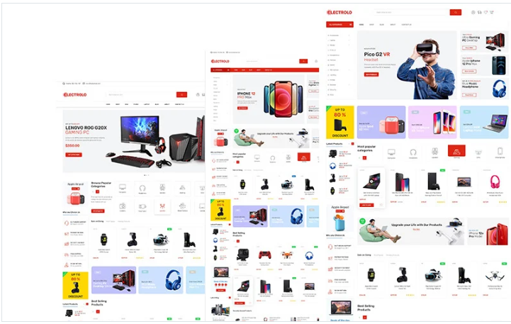 Electrolo - Electronics Ecommerce Website template