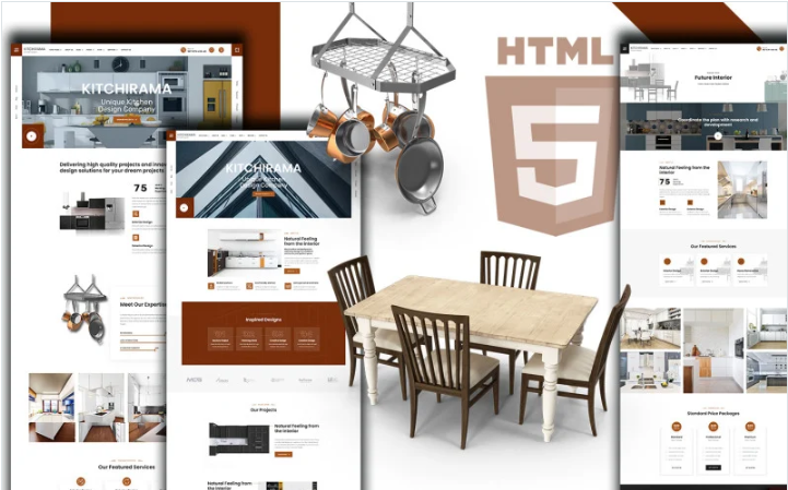 Kitchirama - Kitchen Design And Shop Website Template