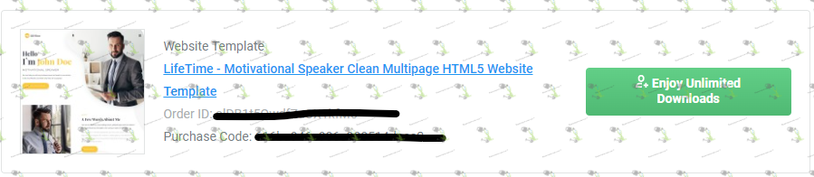 Download LifeTime - Motivational Speaker Clean Multipage HTML5 Website ...