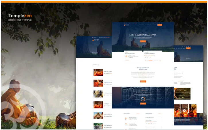 Templezen - Temple Religious HTML5 Website Template