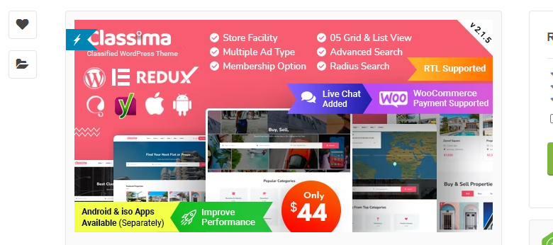 Classima – Classified Ads WordPress Theme 2.15.0 — WordPress Theme by ThemeForest