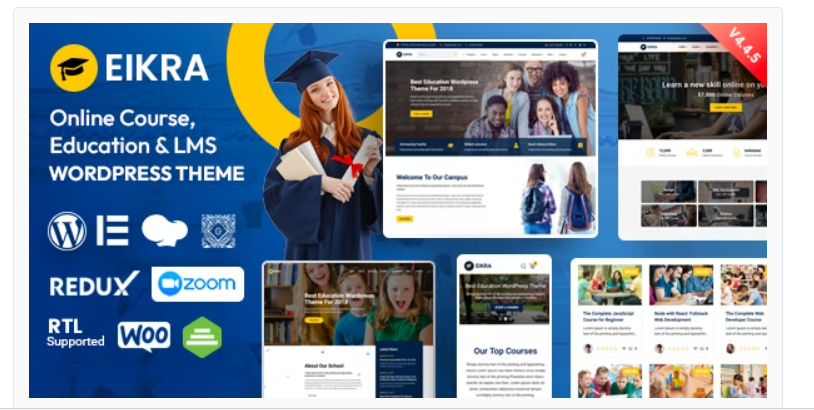Eikra - Education WordPress Theme
