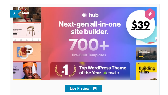 Hub – Responsive Multi-Purpose WordPress Theme 6.0.3 — WordPress Theme by ThemeForest