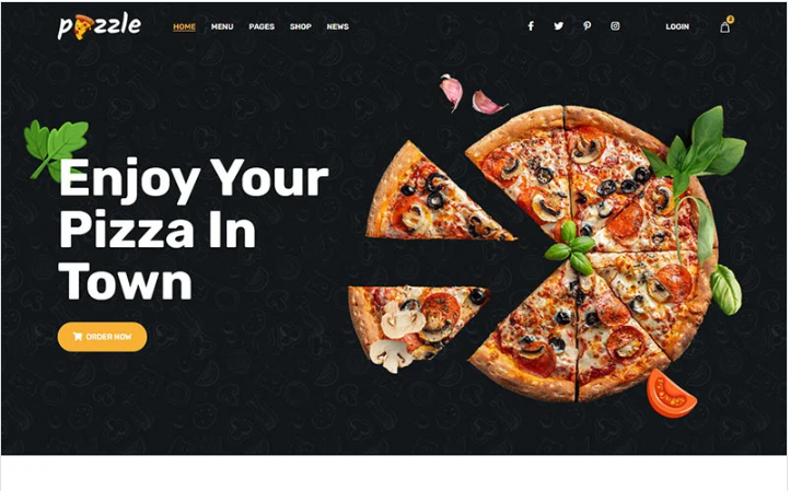 Pizzle - Fast Food & Pizza HTML Template