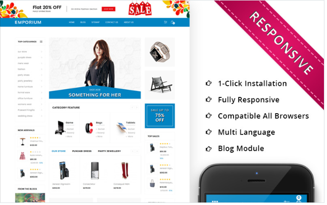 Emporium - Mega Store Responsive OpenCart Template