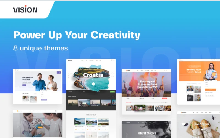 Vision - Responsive Multipurpose Website Template