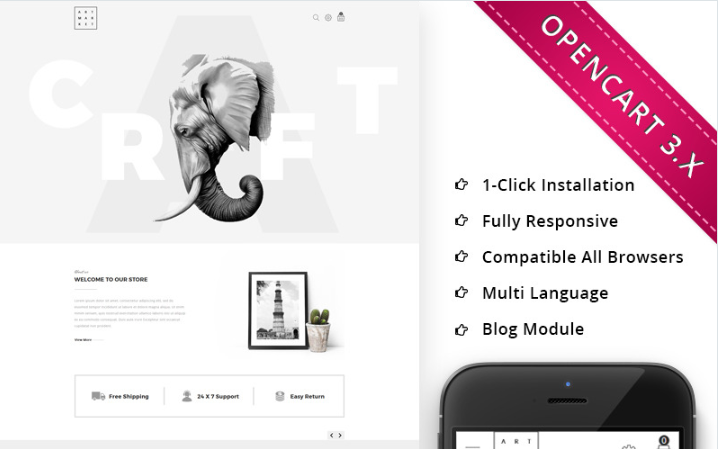 Art Market - Responsive OpenCart Template