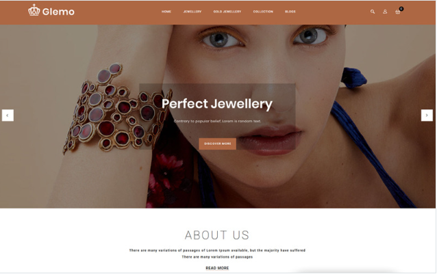 Glemo - Jewelry Shop OpenCart Template