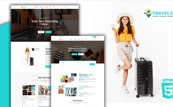 Travelski Responsive Travel Agency HTML5 Template