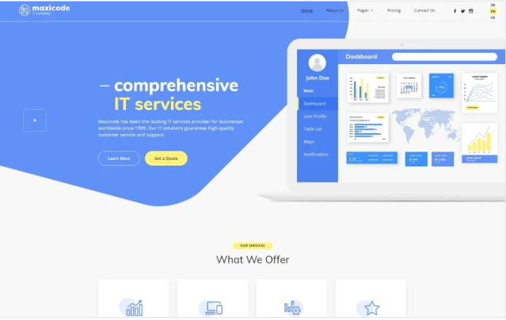 Medical Responsive Website Template