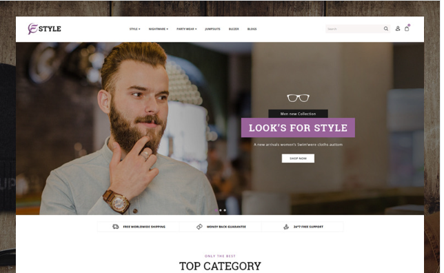 F-Style Fashion Store OpenCart Template