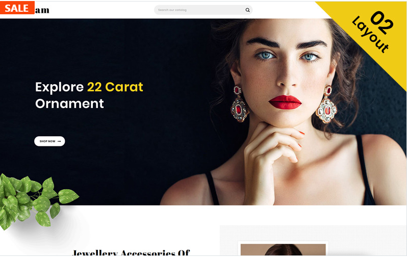 Rostam - Jewelry Store OpenCart Template