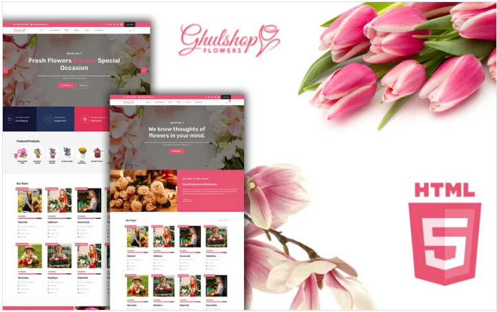 Gulshop - Flower Html Template