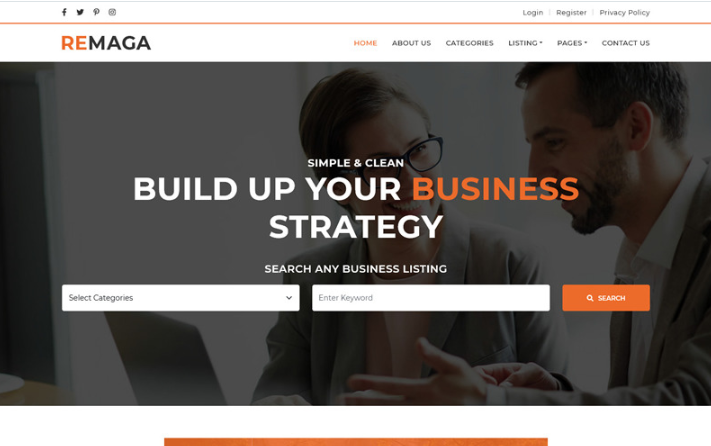 Remaga - Multipurpose Blog HTML5 Template