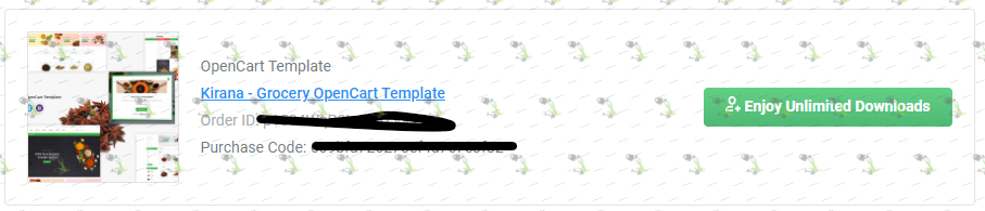 Kirana - Grocery OpenCart Template