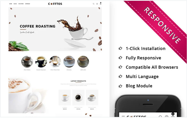 Coinent - The Cosmetic Store Responsive OpenCart Template