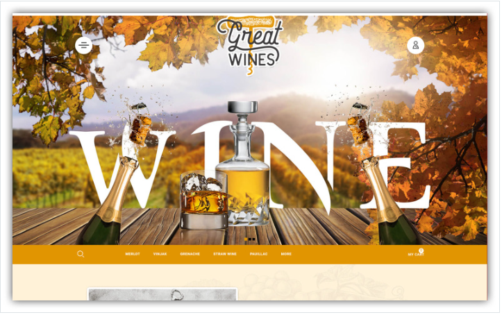 Greatwine - Wine Store OpenCart Template