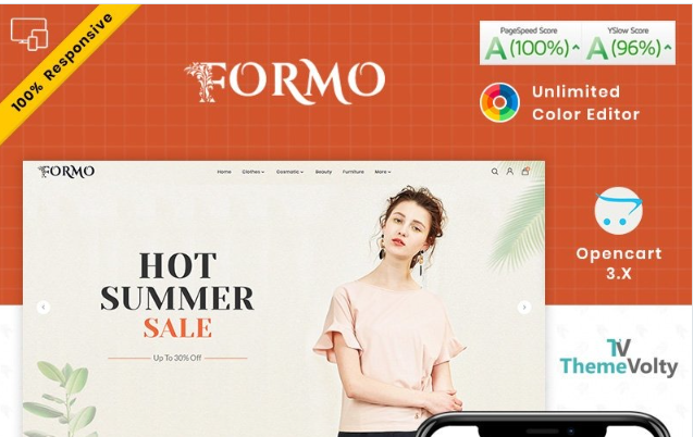 Formo Fashion Store OpenCart Template