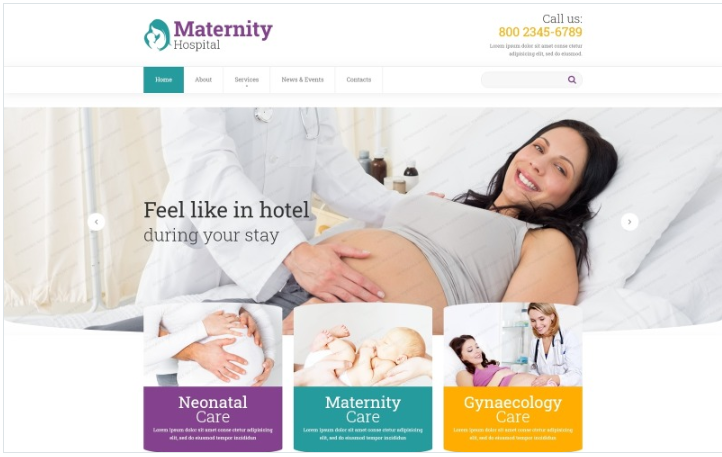 Women's Consulting Website Template