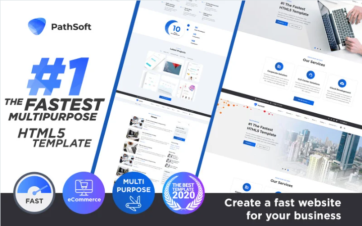 PathSoft - #1 The Fastest Multipurpose | eCommerce HTML Website Template
