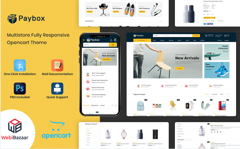 Paybox - Multipurpose OpenCart Template