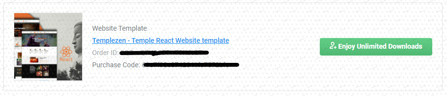 Download Templezen - Temple React Website template