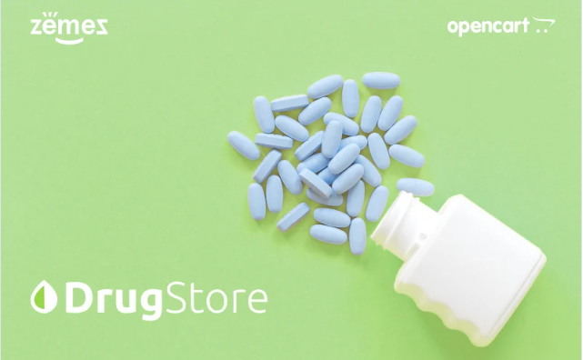 Drugster OpenCart Template
