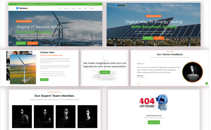 SolarWind – Solar Energy And Wind HTML5 Template
