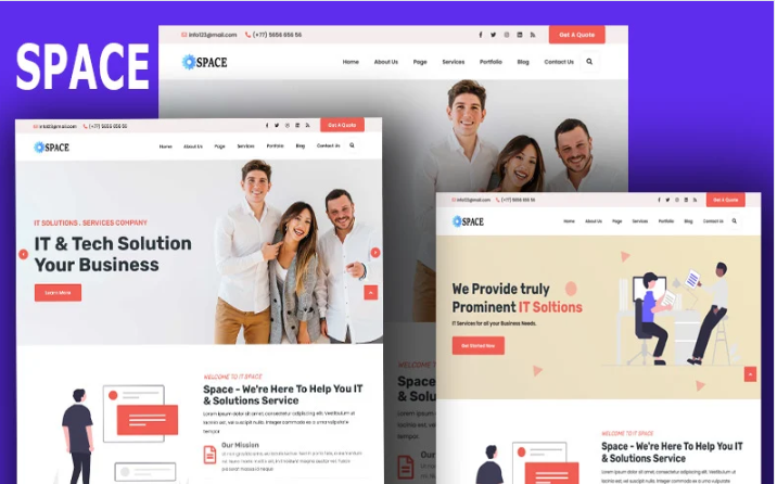 Space- Technology & IT Solutions HTML5 Template