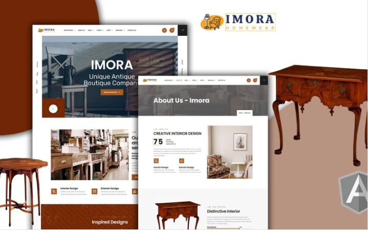 Imora - Antique Angular Template