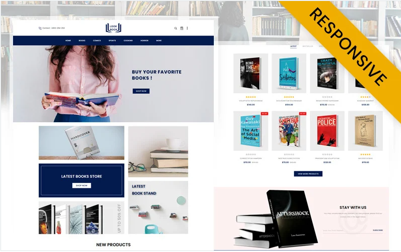 Look Book Store OpenCart Template