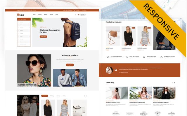 FLine - Fashion Store OpenCart Template