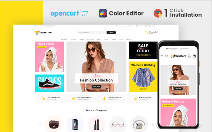 Imax Multipurpose Store OpenCart Template