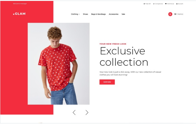 Ginza - Furniture Store OpenCart Template