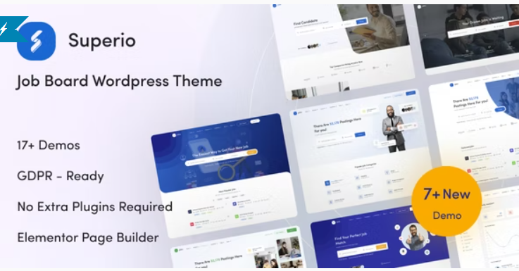Superio – Job Board WordPress Theme 1.3.36