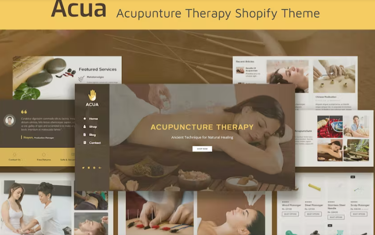 Acua - Shopify Medical Store, Health Shop Theme