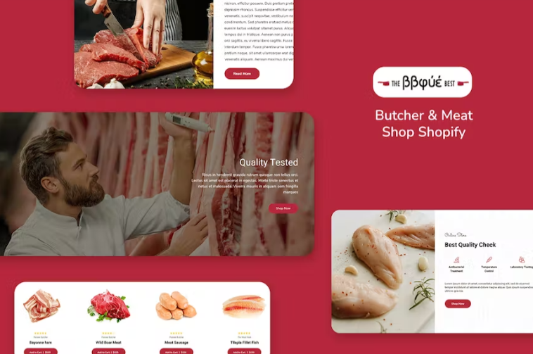 BBque - Food, Butcher & Meat Shop Shopify Theme