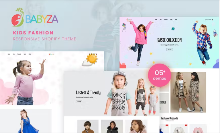 Babyza - Kids Fashion Responsive Shopify Theme 1.0