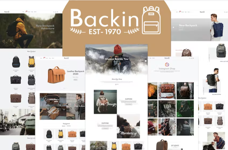 Backin - Bags And Backpack Modern Shopify Theme 1.0