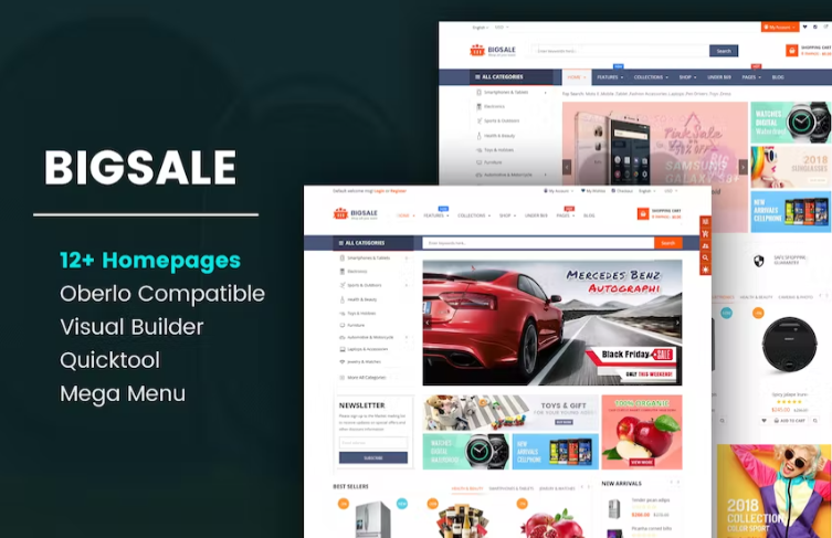 BigSale - Unlimited Bootstrap 4 Shopify Theme